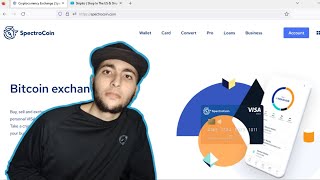 شرح طلب بطاقة فيزا كارد سبيكتروكوين تدعم جميع الدول العربية Spectrocoin [upl. by Aitnauq]