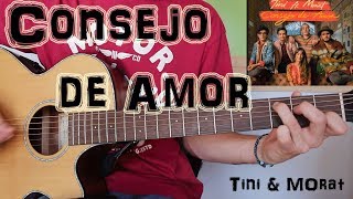 Cómo tocar quotConsejo de Amorquot TINI amp Morat en Guitarra TUTORIAL FÁCIL [upl. by Aenahs591]