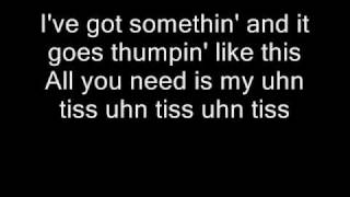 Bloodhound Gang  Uhn tiss Uhn tiss Uhn tiss with lyrics [upl. by Allisurd]