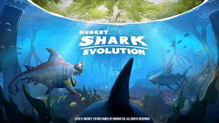 Hungry Shark Evolution  Luminite Narralliclyus Shark Unlocked All 25 Sharks Unlocked Gameplay [upl. by Ailaza]