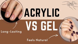 3 Best Overlays for Nails  Acrylic vs Gel vs Dip [upl. by Elawalo187]