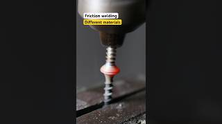 Steel Screw vs Iron Screw Friction welding asmr satisfyingvideo [upl. by Earehs683]