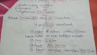 Regular and Isophane Insulin used in diabetes Mellitus [upl. by Bohlin]