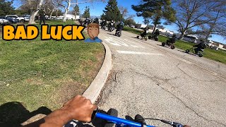 Everything went Wrong At This Mini Bike Rideout [upl. by Rosemare172]