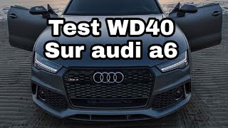 Test01 sur carrosserie auto de la WD40 [upl. by Nosidam]