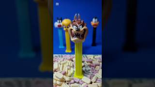 ASMR Dispenser Pez 🍬 Looney Tunes Taz 😈 🐗 🌪️ asmr pez looneytunes [upl. by Asseret]