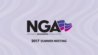 NGA 2017 SUMMER MEETING — Press Conference with Prime Minister of Canada Justin Trudeau [upl. by Adelia523]