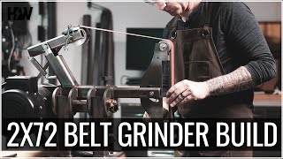 How to Build a 2x72 Belt Grinder  A Complete Walk Through [upl. by Eartha]