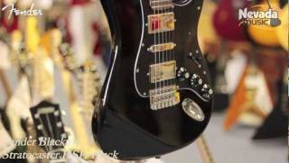 Fender Blacktop HSH Strat in Black  Quick Look [upl. by Eitak682]