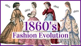 All About 1860s Fashion  What did Civil Warera fashion look like [upl. by Jania]