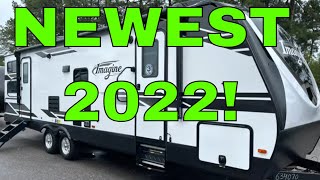 New 2022 Grand Design IMAGINE 2910BH Travel Trailer w Bunk Beds House Dodd RV Show [upl. by Ebby]