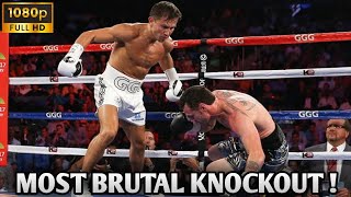 Gennady Golovkin vs Daniel Geale Full Fight Highlights  Best Boxing Moment  Knockout [upl. by Hirza]