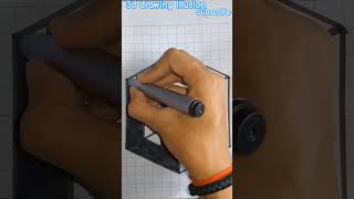 3d drawing illusion graph copy new design art anime remix artist newyoutuber illusion [upl. by Eceer]