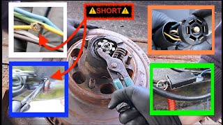 Dump trailer Repairs  Trailer Wiring troubleshooting [upl. by Eissen]