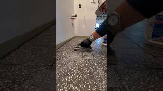 Grouting with Mapei Flexcolor CQ and sealing with 511 Impregnator Sealer [upl. by Otecina382]