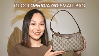 Gucci Ophidia GG Small Handbag Review Mod Shots Worth It [upl. by Annairdua]