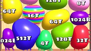 Blob Merge 3d Gameplay Satisfying game  Merge Game  10 [upl. by Harald47]