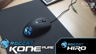 ROCCAT KONE PURE  HIRO Unboxing  Testbericht l Knosti testet für euch [upl. by Dahcir]