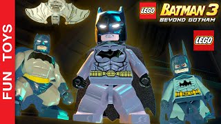 TODOS os Uniformes Armaduras e Trajes do Batman e Robin do jogo LEGO Batman 3 Beyond Gotham  DLCs [upl. by Artened]