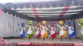 Punjabi University Patiala Bhangra Performance 2022  Winner  Patiala Zone 2022 [upl. by Atteyek471]