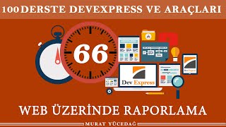 DevExpress Ders 66 Web Üzerinde Raporlama [upl. by Lebasi724]