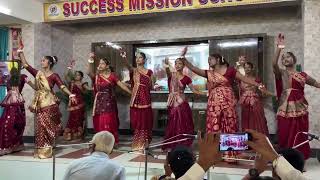 Bharat ki beti Dance in Success Mission school  independence day cultural program [upl. by Garda603]