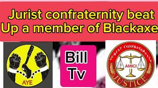 Jurist confraternity clash with black axe 🪓 member as one was badly injured [upl. by Arrehs]