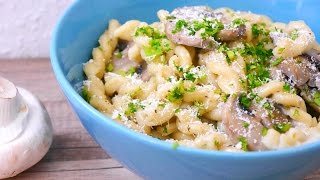 ONE POT PASTA  mit Salbei und Champignons [upl. by Willdon]