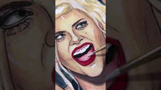 Anna Nicole Smith American Music Awards 2004 Paint Lesson Part 5 [upl. by Attena]