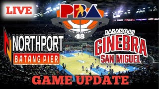 NORTHPORT VS BRGY GINEBRA GAME UPDATE  JANUARY 72024  GAME UPDATES  GAME HIGHLIGHTS  PBA LIVE [upl. by Ecirehs592]