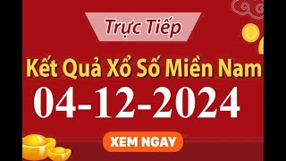 XSMN thứ 4 Kết Quả Xổ Số Miền Nam Xổ Số Minh Ngọc Xổ Số Miền Nam Ngày 04122024 [upl. by Eppesuig]