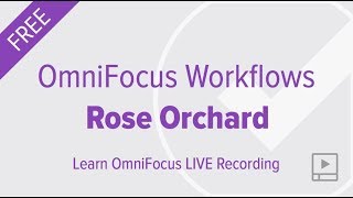 OmniFocus Workflows with Rose Orchard Featuring OmniFocus 3 for iOS [upl. by Theall]