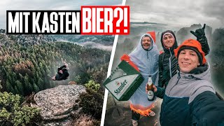 Die HÄRTESTE Wanderung der Welt  Freerunning Schlappen [upl. by Duky]