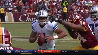 Quick Video of the Day  Dak Prescotts first career TD  09182016 [upl. by Yecaj]