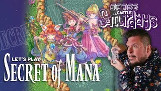 Conquering Covid And Goblins In Secret Of Mana On Snes  Space Castle Saturdays [upl. by Aicemat]