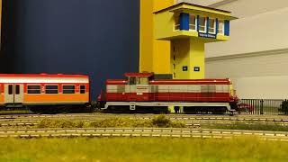 SM42 593 Przewozy regionalne z wagonami Polregio [upl. by Yarak976]