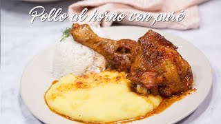 POLLO RELLENO AL HORNO  Cómo deshuesar un pollo [upl. by Alleuqahs612]