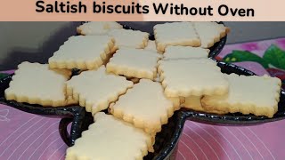 salt biscuits  saltish biscuits  namak biscuits without oven by THE KHANZ KITCHEN [upl. by Beryle]