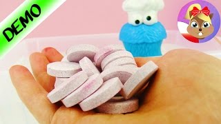 20 kąpielowych kulek naraz Zabawa w kąpieli z Potworem Ciasteczkowym Play Doh [upl. by Thun]