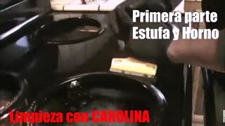 Como limpiar la estufa y horno parte 1 como limpiar casas limpiezadecasas LimpiezaConCAROLINA [upl. by Sej884]