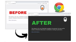 How to Force Dark Mode on ALL Websites 2024  Google Chrome [upl. by Khajeh]