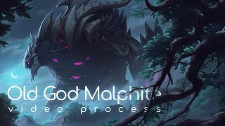 Old God Malphite  video process [upl. by Nahn]