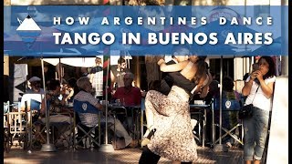 How Argentines dance Tango in Buenos Aires 2018 [upl. by Patton]