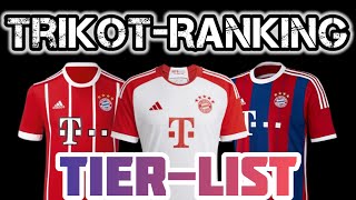 Ranking Bayern Heimtrikots der letzten 15 Jahre [upl. by Esorbma]