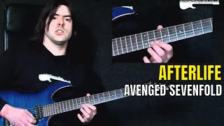 Afterlife by Avenged Sevenfold  Riff Guitar Lesson wTAB  MasterThatRiff 69 [upl. by Nanreik973]