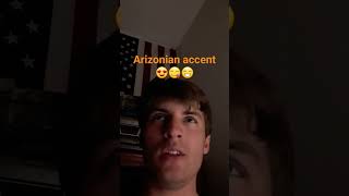 arizonian accent arizona languagelearning interestingfacts [upl. by Arualana]