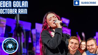 Eden Golan October Rain First Live Performance First Time Hearing [upl. by Galloway]