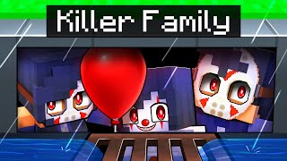 Having a KILLER FAMILY in Minecraft [upl. by Beyer]