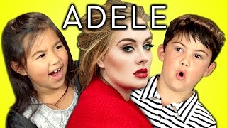 KIDS REACT TO ADELE HELLO ROLLING IN THE DEEP [upl. by Novat812]