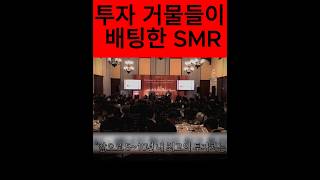 SMR 소형 원전 투자 거물들이 배팅한이유는 AI 확보 [upl. by Darrick]